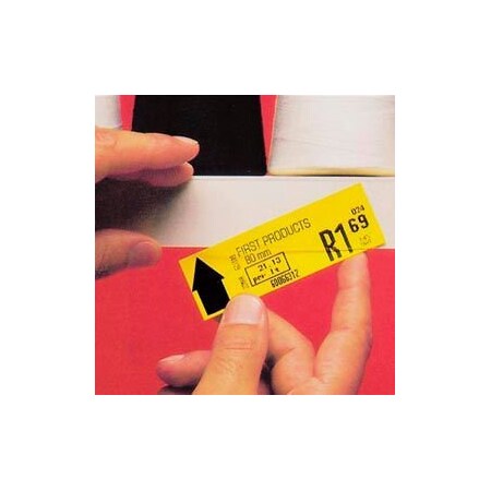 Aigner Index Label Holder, 1-1/2" x 48", Clear Strip (6 pcs/pkg) 481506